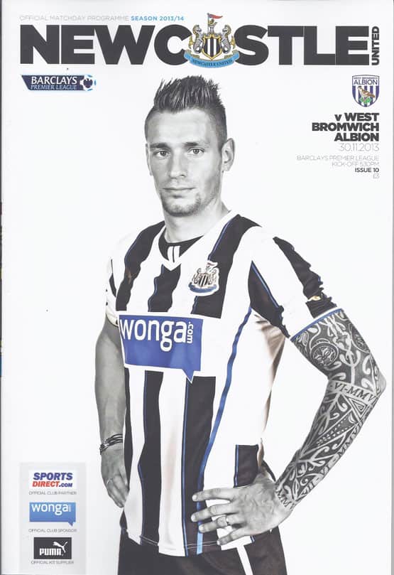 Newcastle United FC v West Bromwich Albion FC 